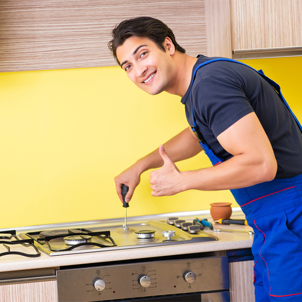 can you provide references from satisfied stove repair customers in Jameson MO
